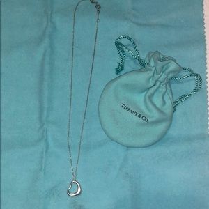 Elsa Peretti x Tiffany and Co. heart necklace